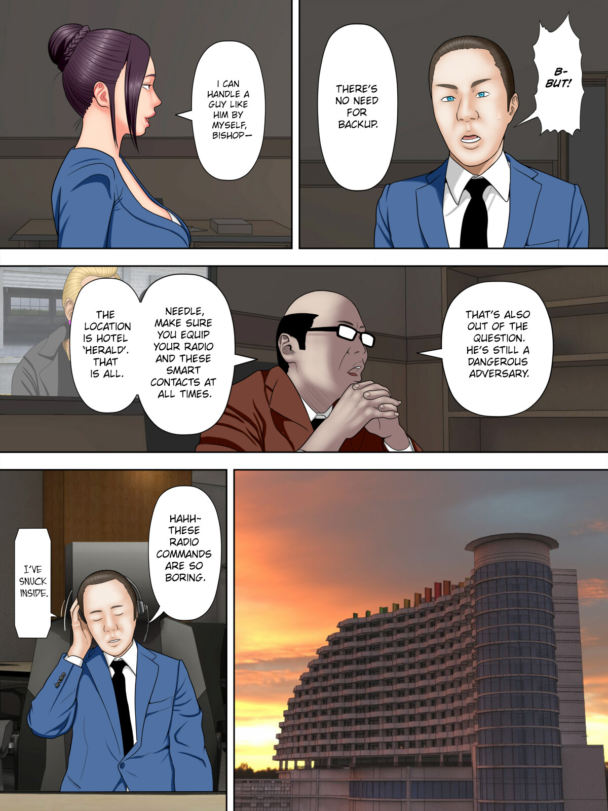 Hentai Manga Comic-Spy Wife and Mafia's Son 1 ~Black Gyaru Police Officer~-Read-9